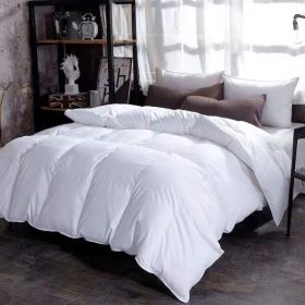 Down Duvet, Winter Duvet, Goose Down Duvet Core, Air Conditioner (Option: White-220* 240cm-6)